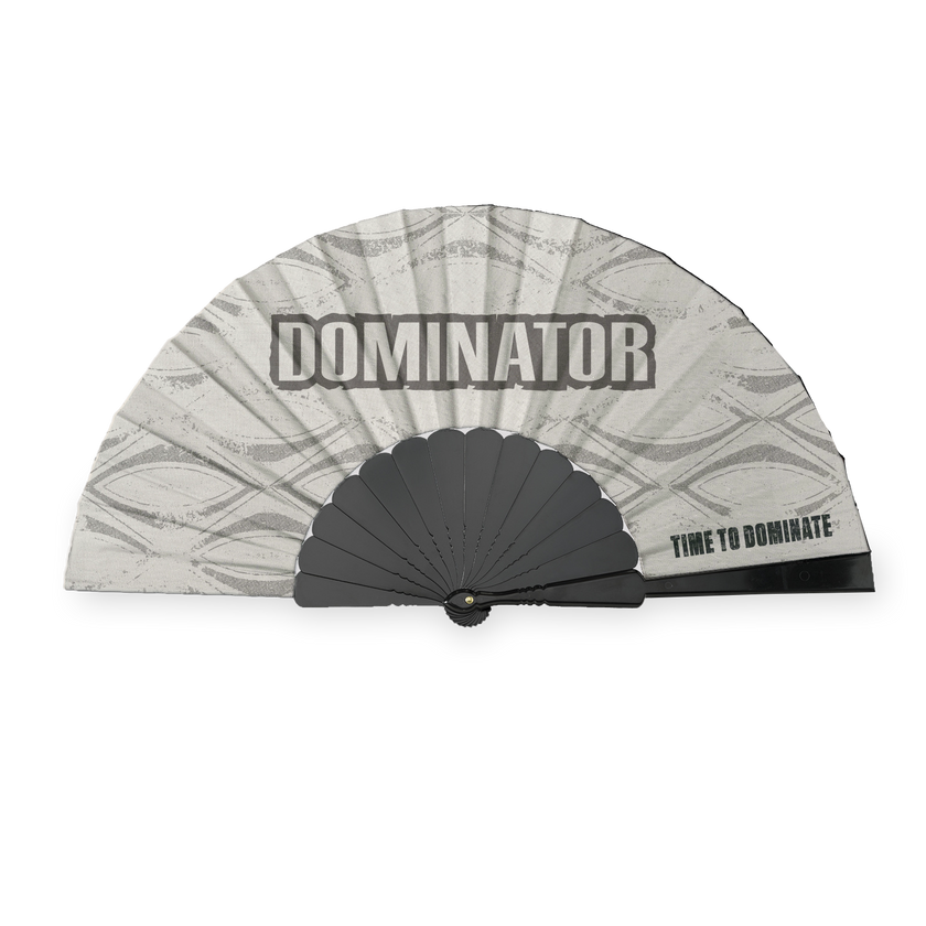 Dominator Grey Handfan