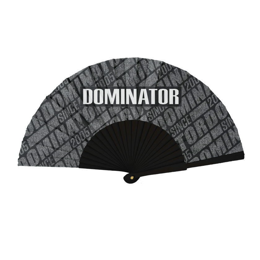 Dominator Logo Hand Fan