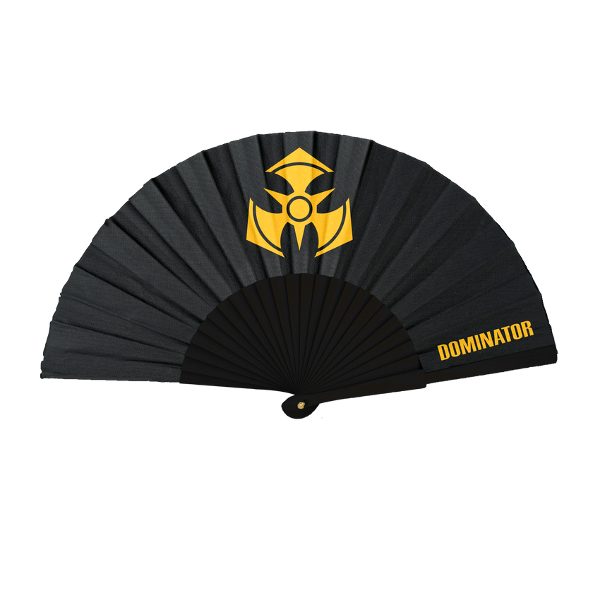 Dominator Handfan Basic Black/Yellow Unisex