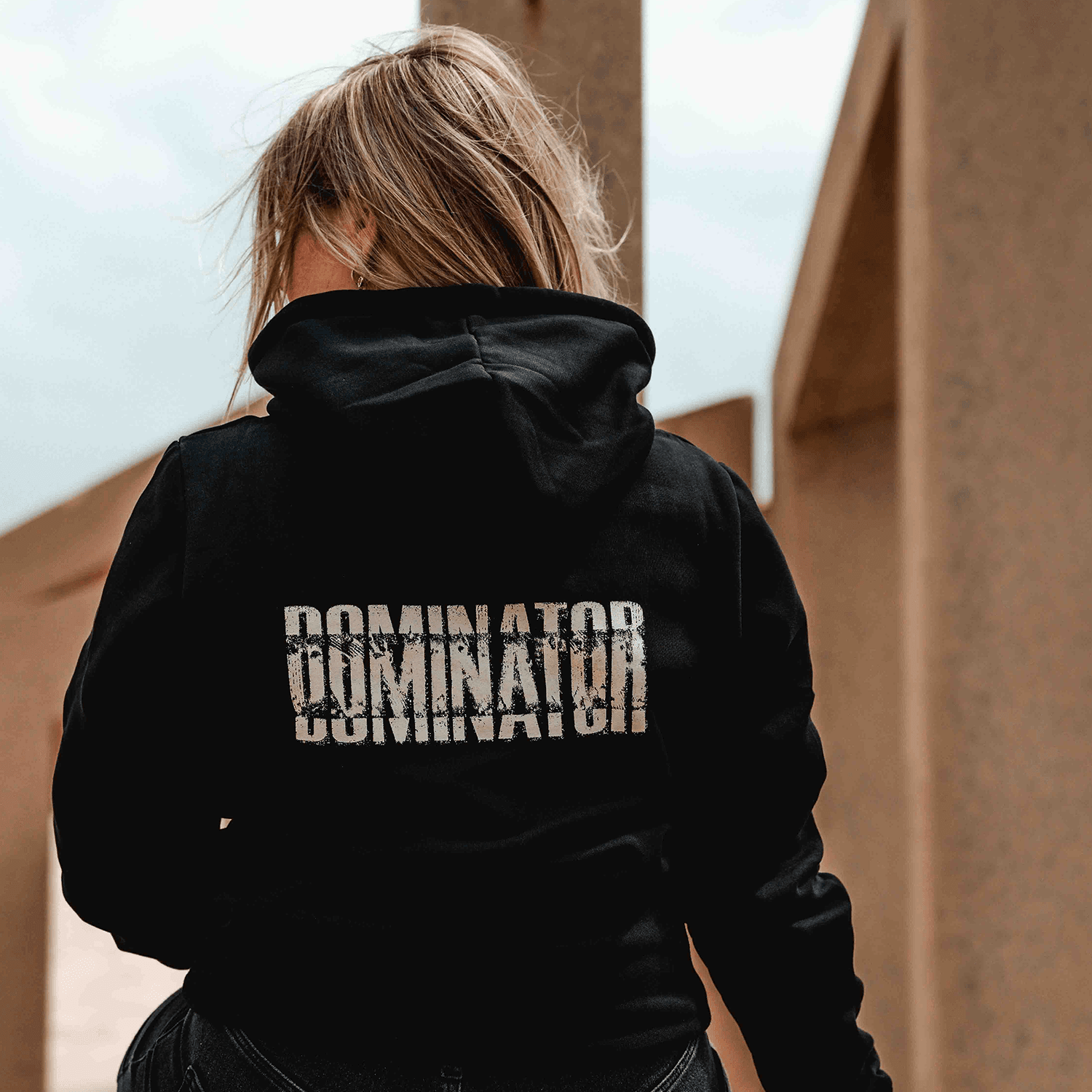 Dual logo hoodie image