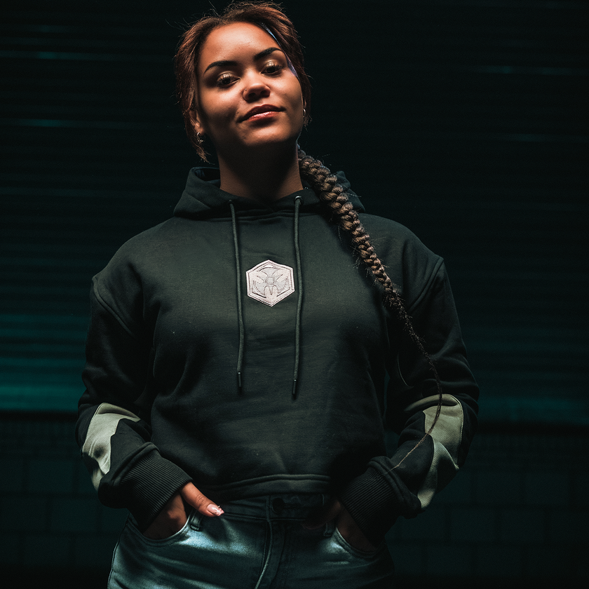 Dominator Cropped Hoodie