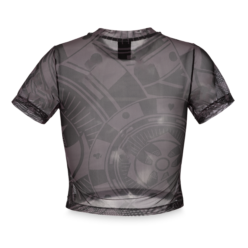 Dominator Mesh Cropped Baby Tee