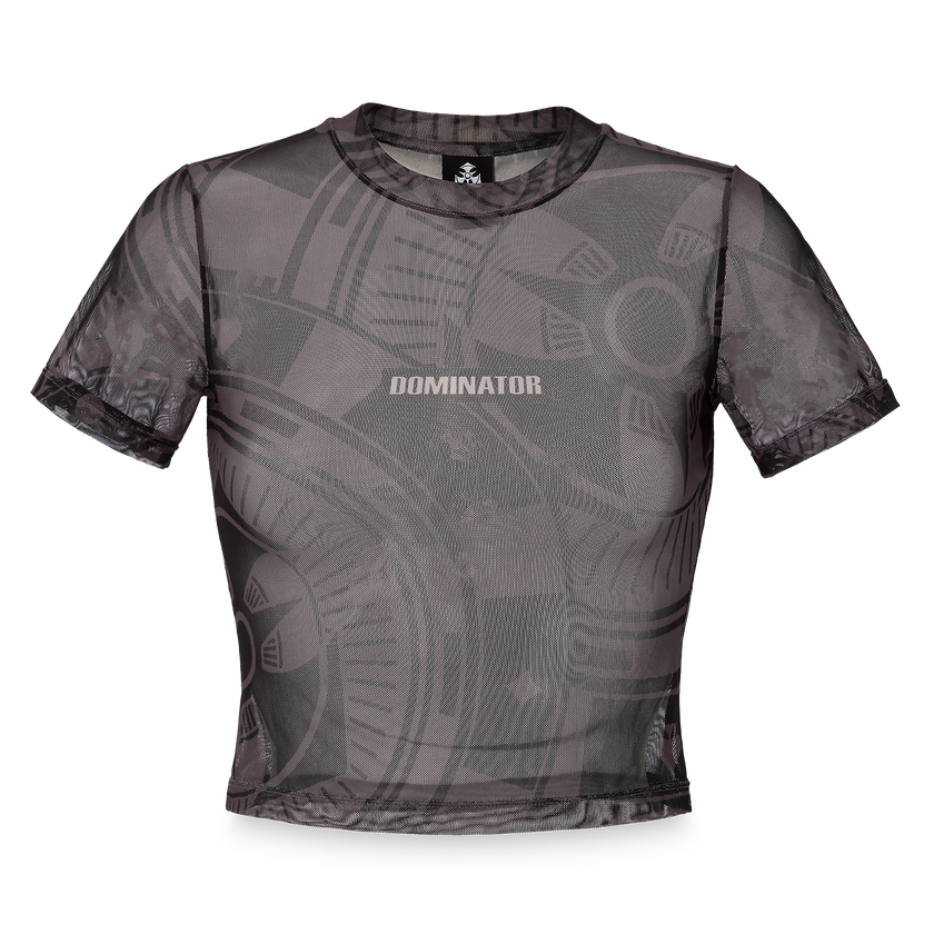 Dominator Mesh Cropped Baby Tee