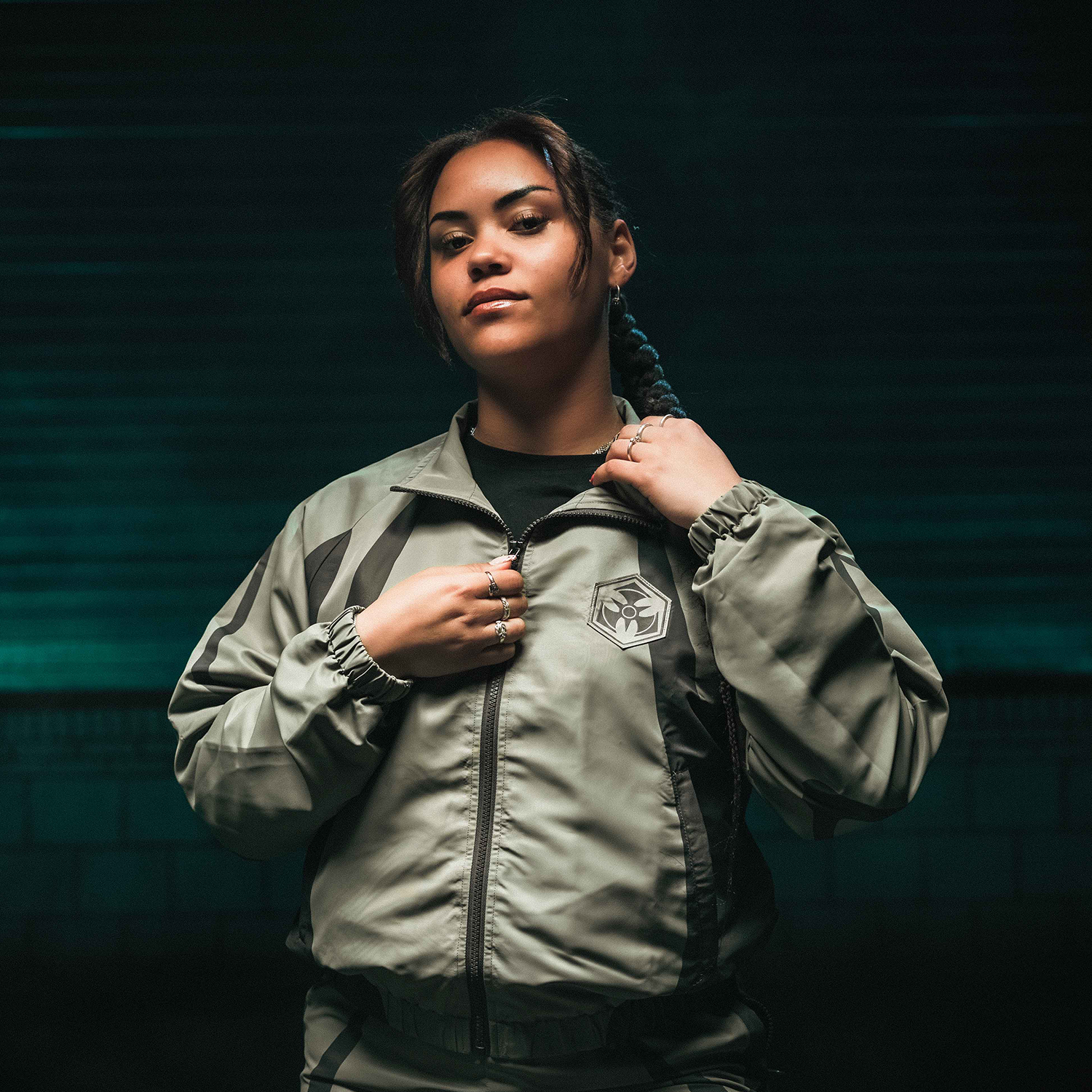 Dominator Cropped Track Jacket image