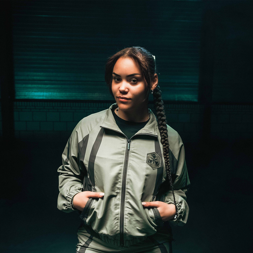 Dominator Cropped Track Jacket