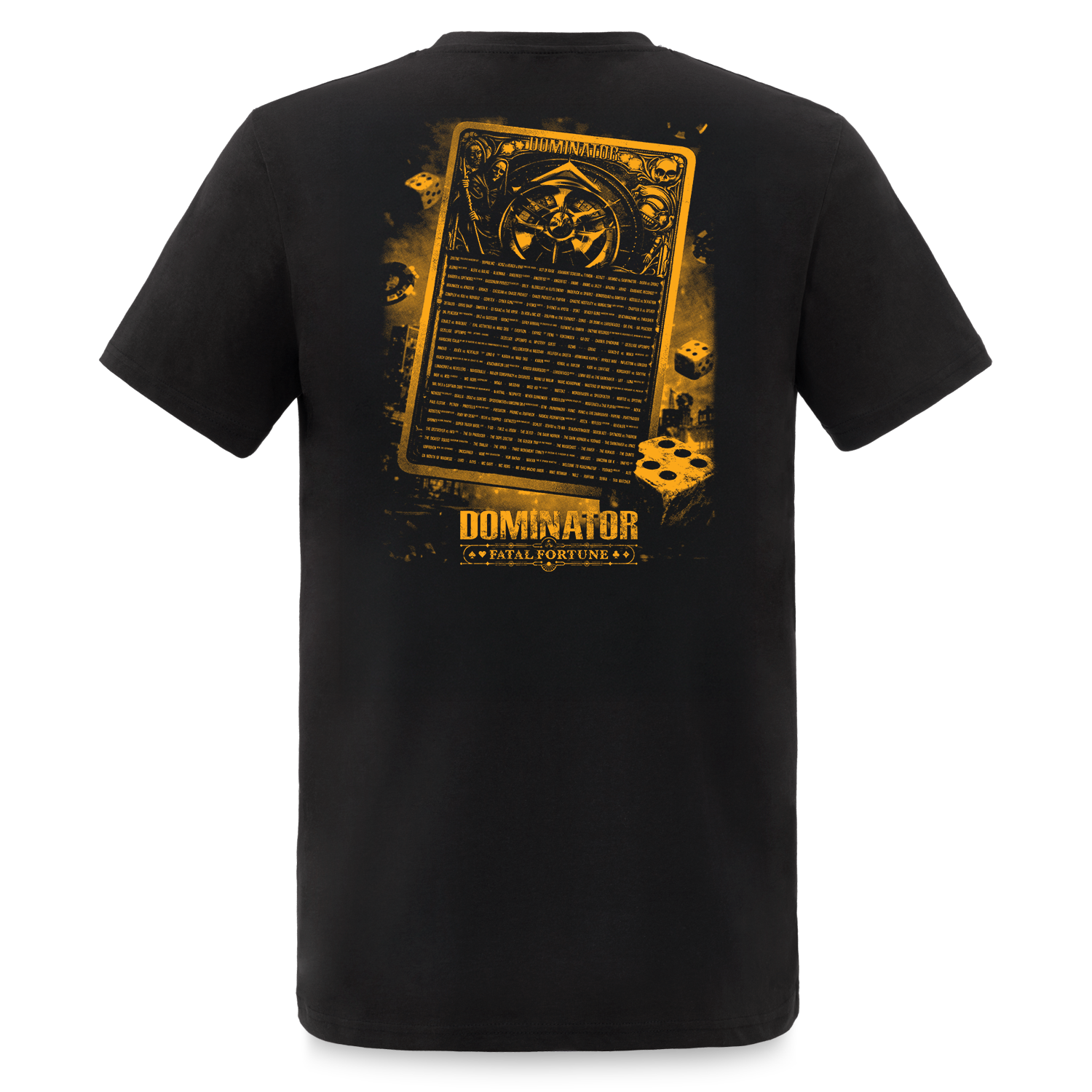 Dominator 2026 Line-up T-shirt image