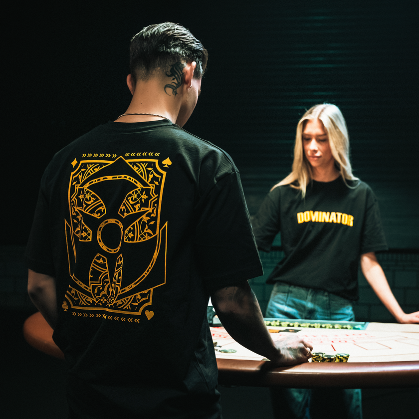 Dominator Yellow Artwork T-Shirt
