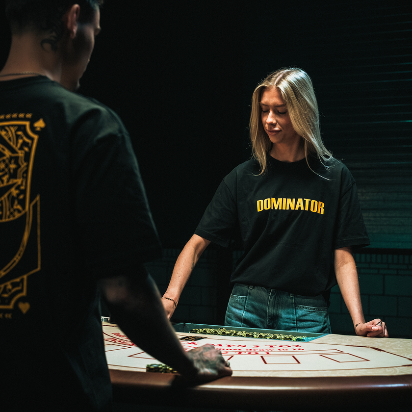 Dominator Yellow Artwork T-Shirt