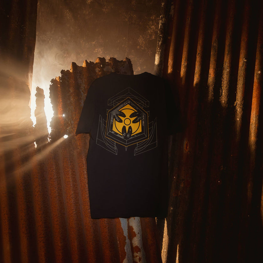 Dominator Born to Dominate Yellow logo Loose T-shirt